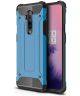 OnePlus 7T Pro Hybride Hoesje Blauw