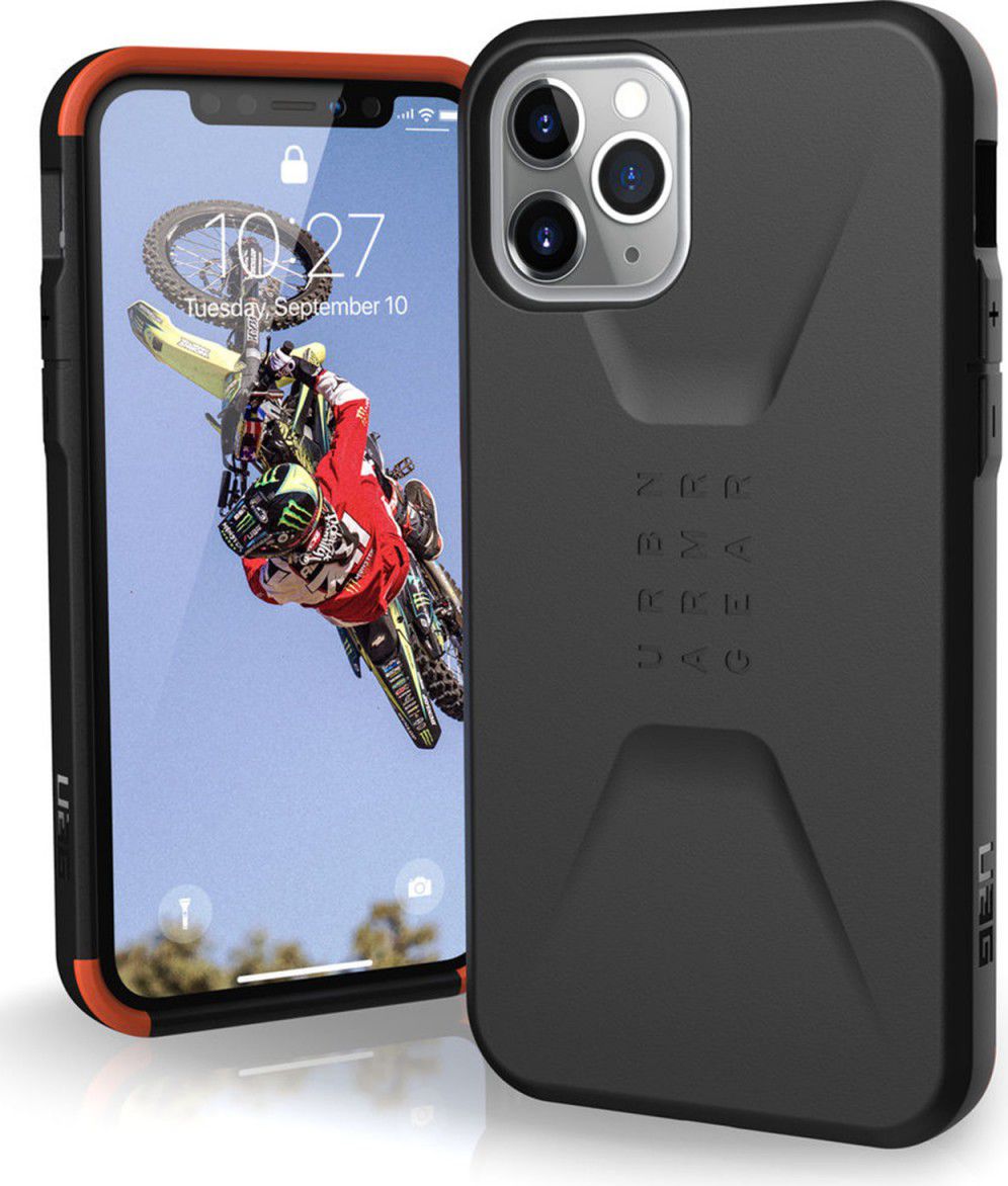 Urban Armor Gear Civilian Series Apple iPhone 11 Pro Hoesje Zwart afbeelding 1