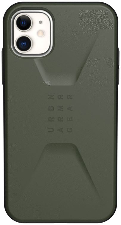 Urban Armor Gear Civilian Series Apple iPhone 11 Hoesje Groen afbeelding 2