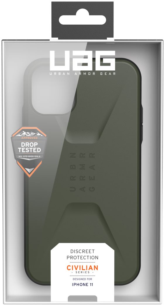 Urban Armor Gear Civilian Series Apple iPhone 11 Hoesje Groen afbeelding 11