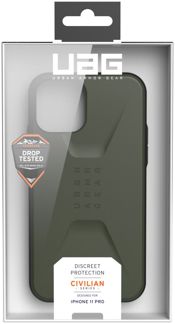 Urban Armor Gear Civilian Series Apple iPhone 11 Pro Hoesje Groen afbeelding 11