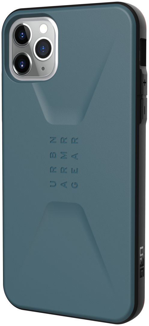 Urban Armor Gear Civilian Series Apple iPhone 11 Pro Max Hoesje Blauw afbeelding 7