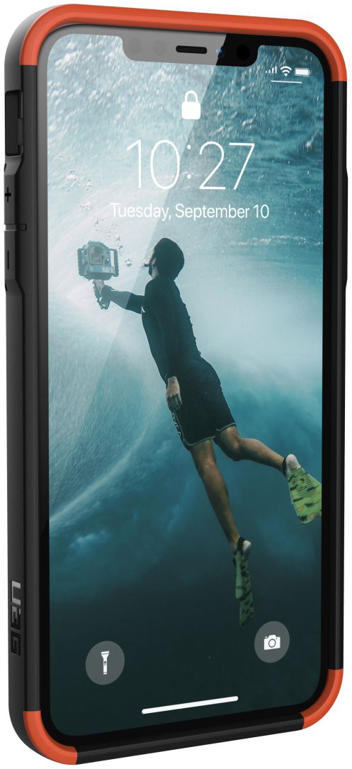 Urban Armor Gear Civilian Series Apple iPhone 11 Pro Max Hoesje Blauw afbeelding 9