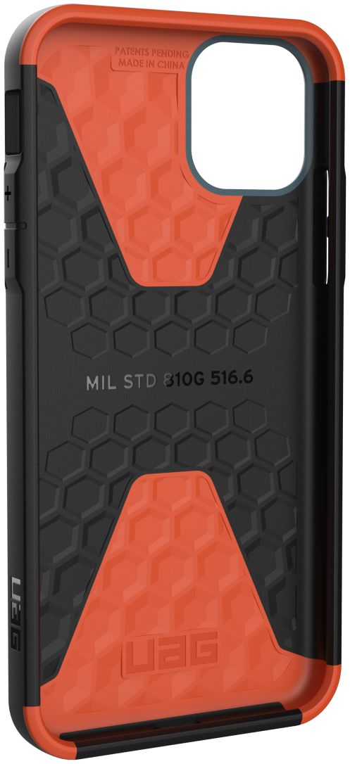Urban Armor Gear Civilian Series Apple iPhone 11 Pro Max Hoesje Blauw afbeelding 10