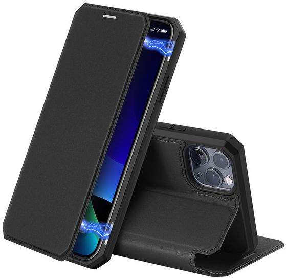 Dux Ducis Skin X Series Apple iPhone 11 Pro Hoesje Zwart afbeelding 1