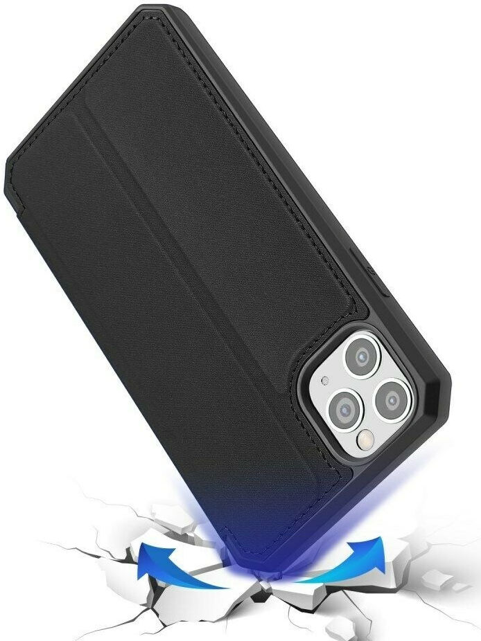 Dux Ducis Skin X Series Apple iPhone 11 Pro Hoesje Zwart afbeelding 9
