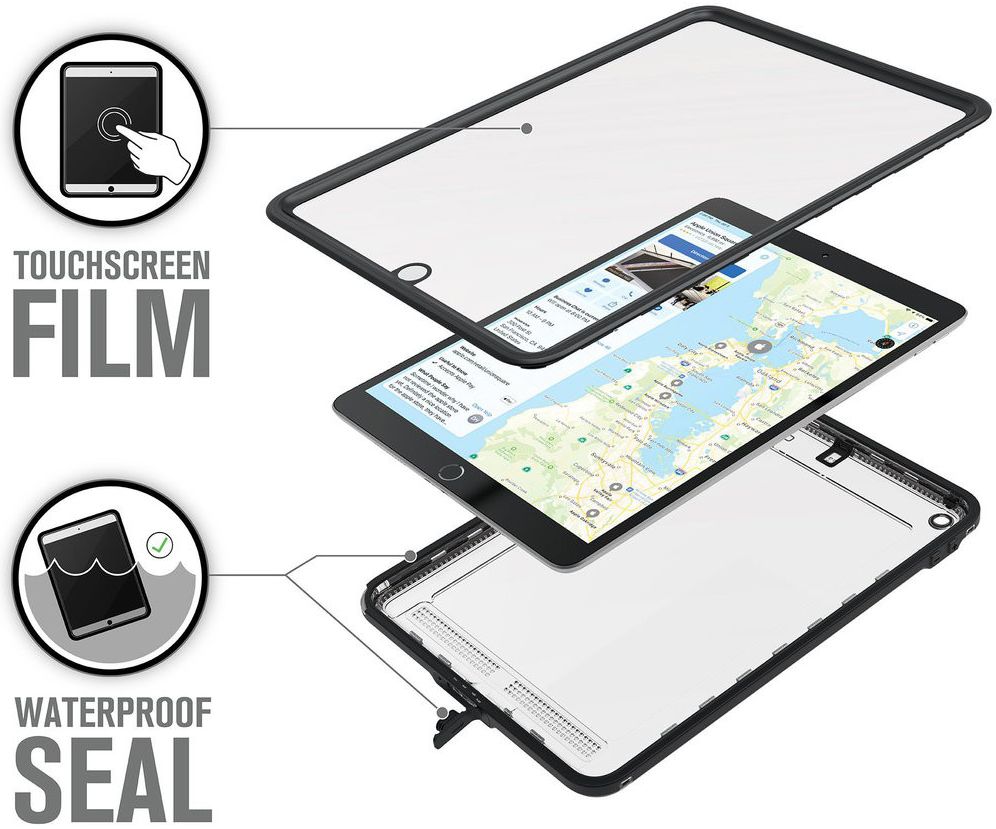 Catalyst Apple iPad Air 2019 / Pro 10.5 2017 Hoes Waterbestendig Zwart afbeelding 4