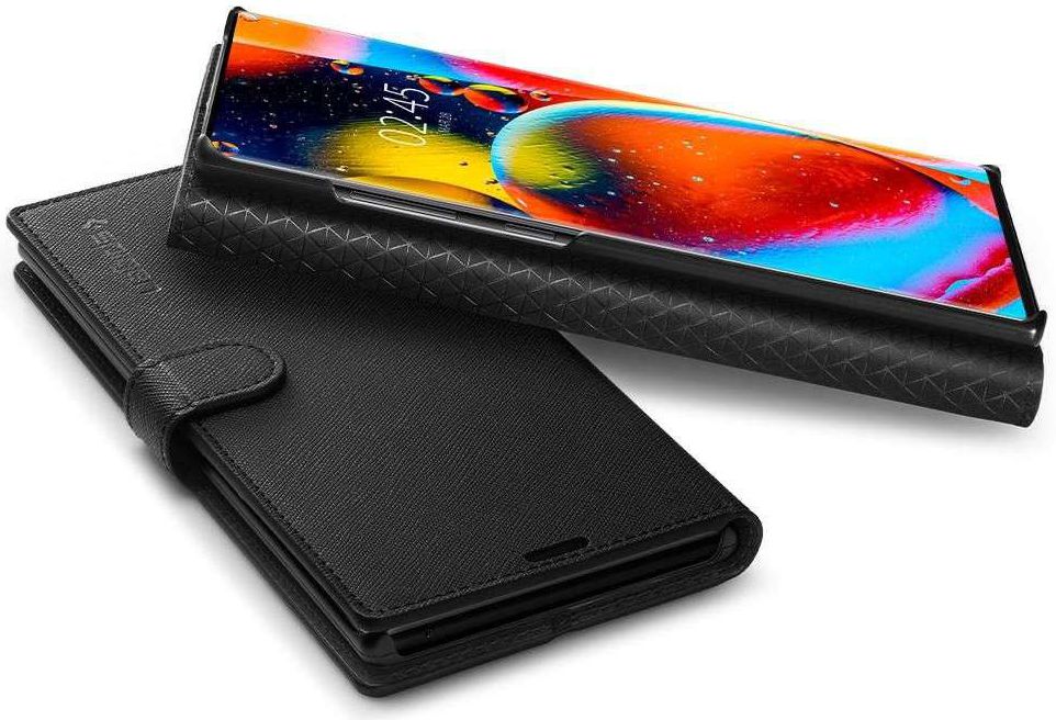 Spigen Wallet S Book Case Samsung Galaxy Note 10+ Zwart afbeelding 3