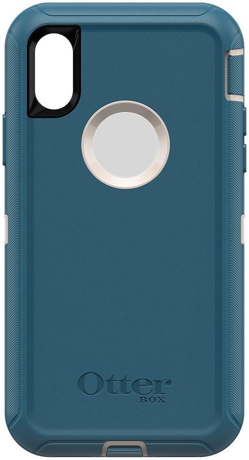 Otterbox Defender Apple IPhone XS / X Hoesje Blauw afbeelding 4