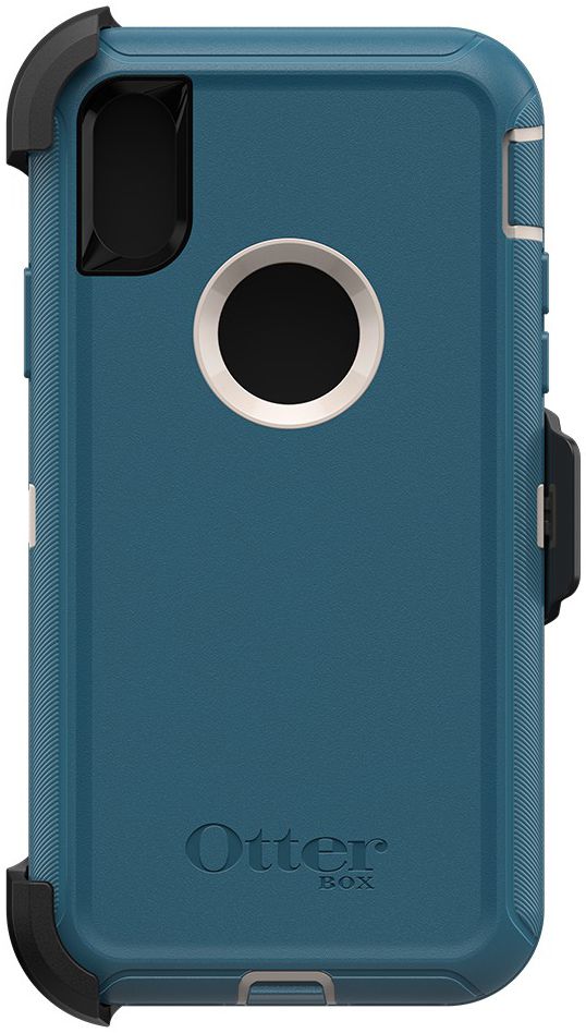 Otterbox Defender Apple IPhone XS / X Hoesje Blauw afbeelding 3