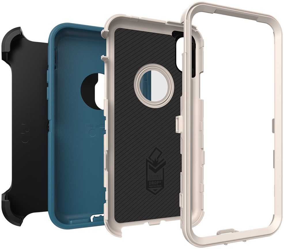 Otterbox Defender Apple IPhone XS / X Hoesje Blauw afbeelding 2