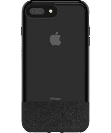 OtterBox Slim Case iPhone 8 Plus/7 Plus Lucent Black + Alpha Glass Hoesjes