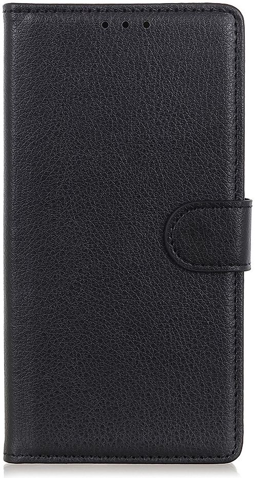 Motorola Moto E6s / E6 Plus Portemonnee Hoesje Zwart afbeelding 3