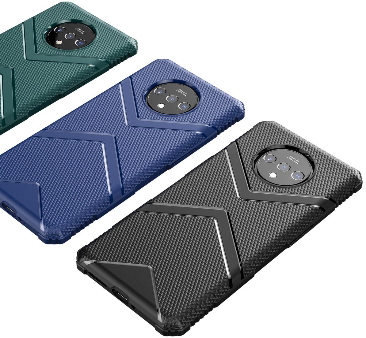 OnePlus 7T Armor Defence Hoesje Zwart afbeelding 11