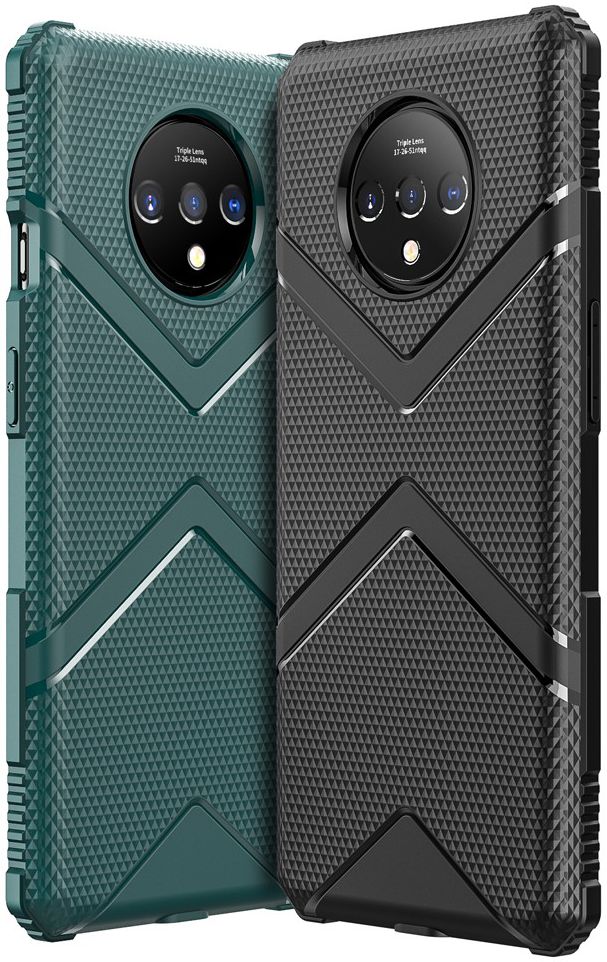 OnePlus 7T Armor Defence Hoesje Zwart afbeelding 7