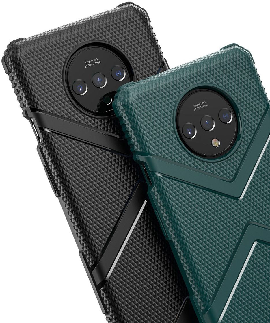 OnePlus 7T Armor Defence Hoesje Zwart afbeelding 8