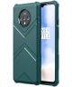 OnePlus 7T Armor Defence Hoesje Midnight Green