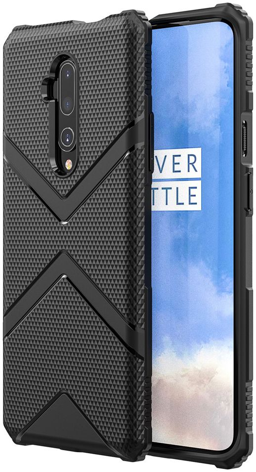 OnePlus 7T Pro Armor Defence Hoesje Zwart afbeelding 1