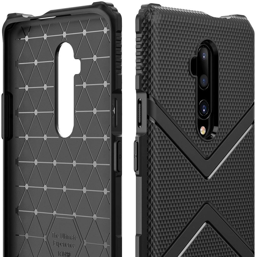 OnePlus 7T Pro Armor Defence Hoesje Zwart afbeelding 6