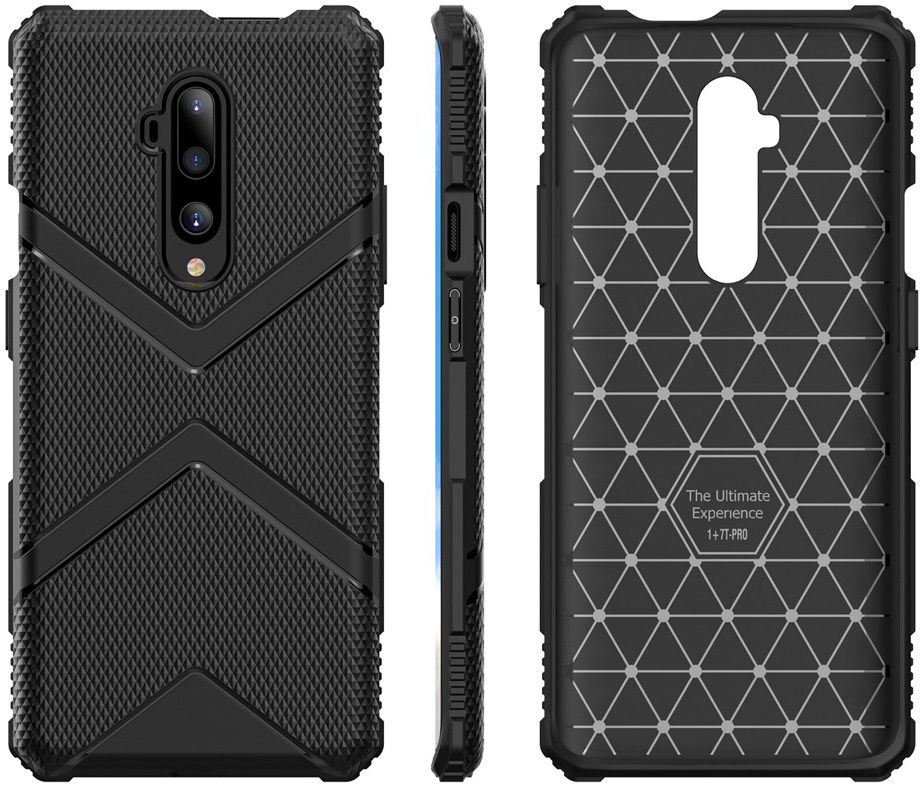 OnePlus 7T Pro Armor Defence Hoesje Zwart afbeelding 7