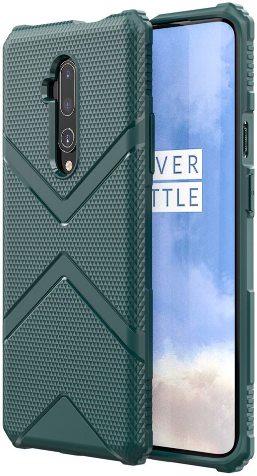 OnePlus 7T Pro Armor Defence Hoesje Midnight Green afbeelding 1