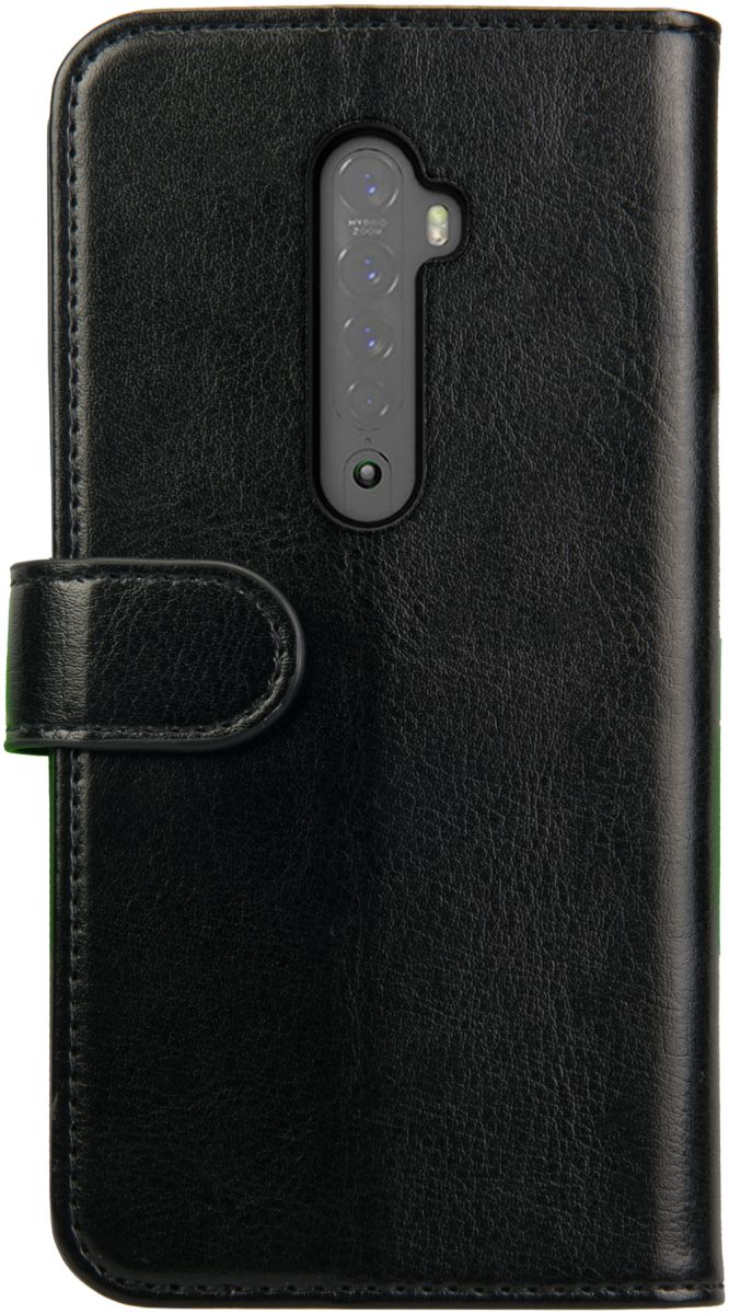 Rosso Element Oppo Reno2 Hoesje Book Cover Zwart afbeelding 2