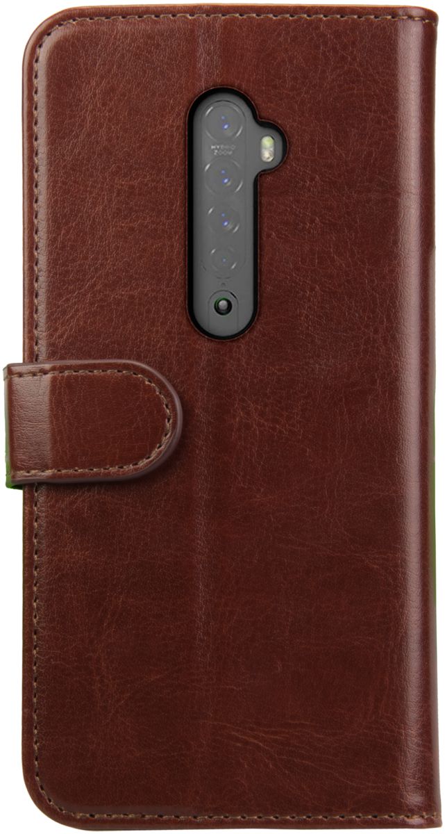 Rosso Element Oppo Reno2 Hoesje Book Cover Bruin afbeelding 2