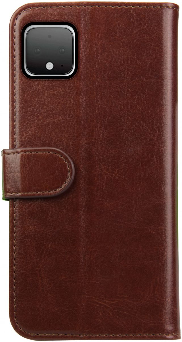 Rosso Element Google Pixel 4 Hoesje Book Cover Bruin afbeelding 5