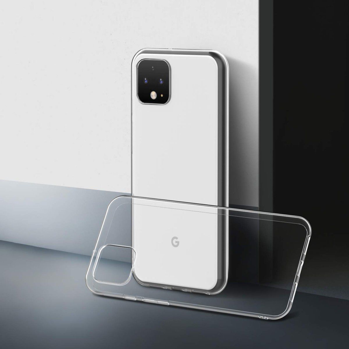Google Pixel 4 XL Hoesje Dun TPU Transparant afbeelding 4