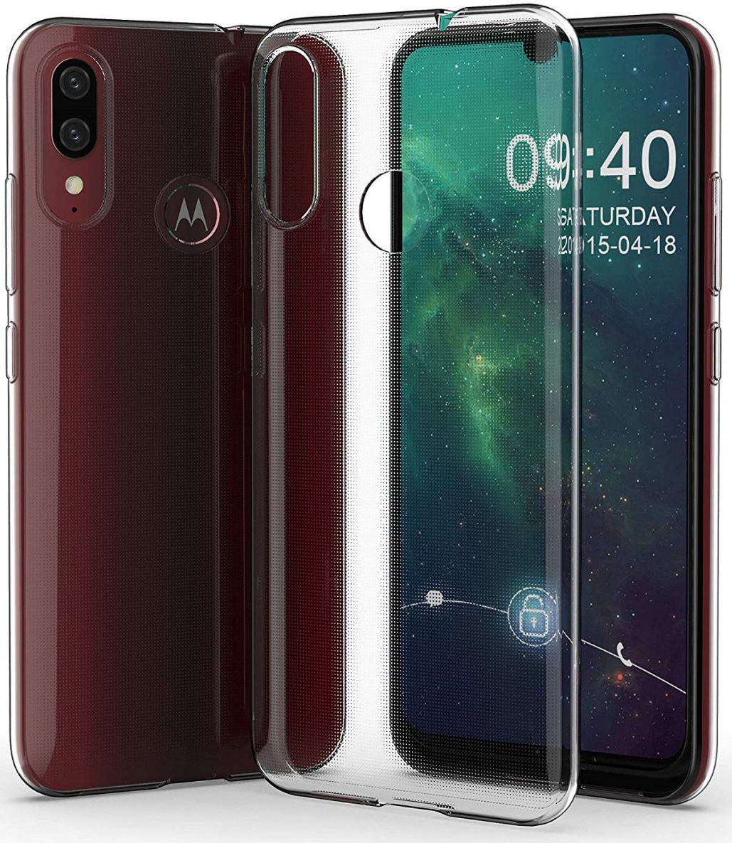 Motorola Moto E6s / E6 Plus Hoesje Dun TPU Transparant afbeelding 7