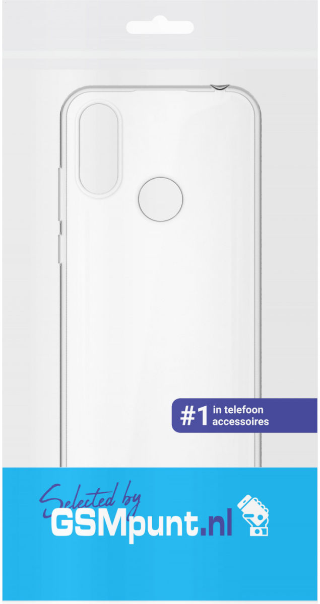 Motorola Moto E6s / E6 Plus Hoesje Dun TPU Transparant afbeelding 3