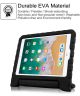 iPad 10.2 2019 / 2020 / 2021 Kinder Tablethoes met Handvat Zwart