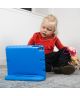iPad 10.2 2019 / 2020 / 2021 Kinder Tablethoes met Handvat Blauw