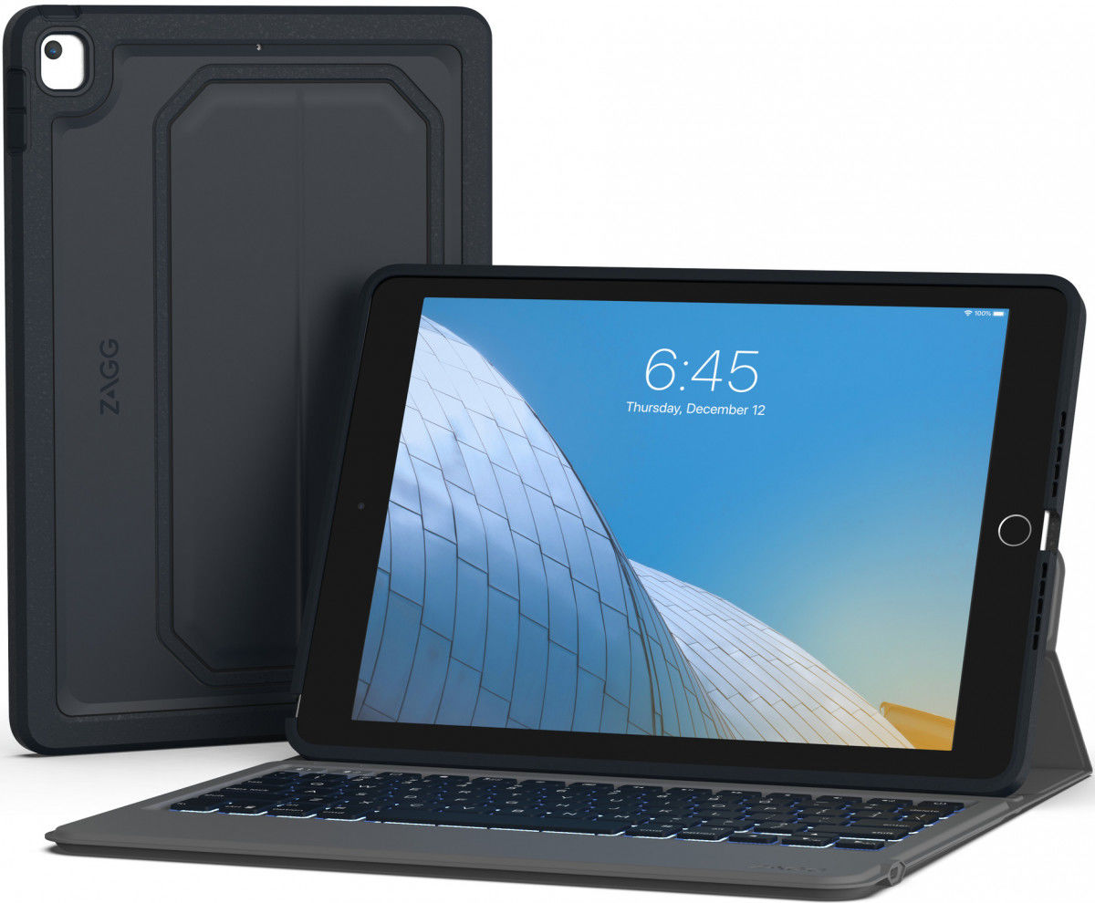ZAGG Keyboard Rugged Messenger Apple iPad 10.2 Zwart afbeelding 12
