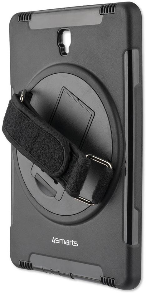 4smarts Rugged GRIP Samsung Galaxy Tab S4 10.5 Hoes Zwart afbeelding 1