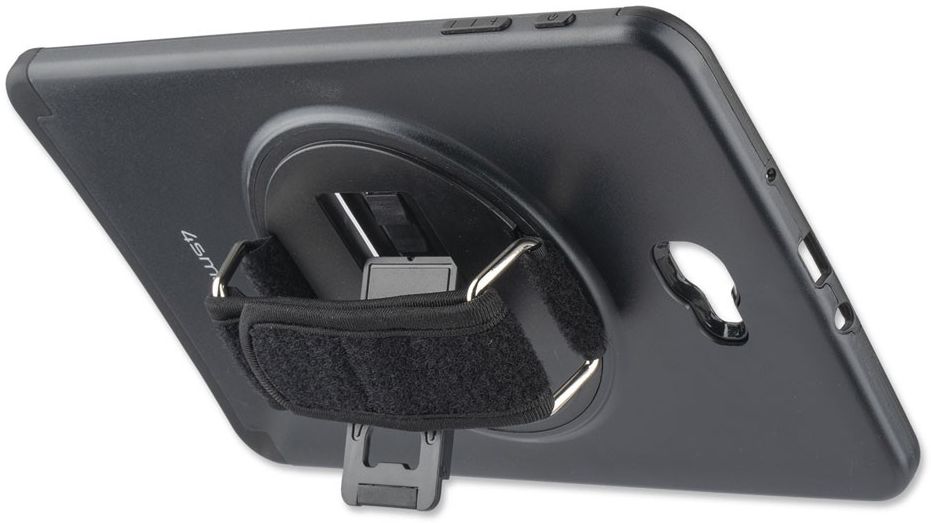 4smarts Rugged GRIP Samsung Galaxy Tab A 10.1 (2016) Hoes Zwart afbeelding 2