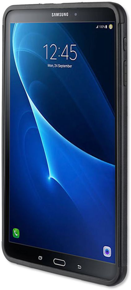 4smarts Rugged GRIP Samsung Galaxy Tab A 10.1 (2016) Hoes Zwart afbeelding 3