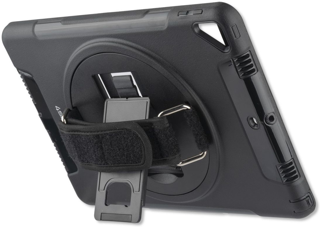 4smarts Rugged GRIP iPad Air 2019 / iPad Pro 10.5 2017 Hoes Zwart afbeelding 2