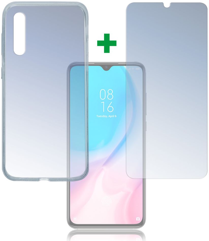 4smarts 360° Protection Cover Xiaomi Mi 9 Lite Transparant afbeelding 1