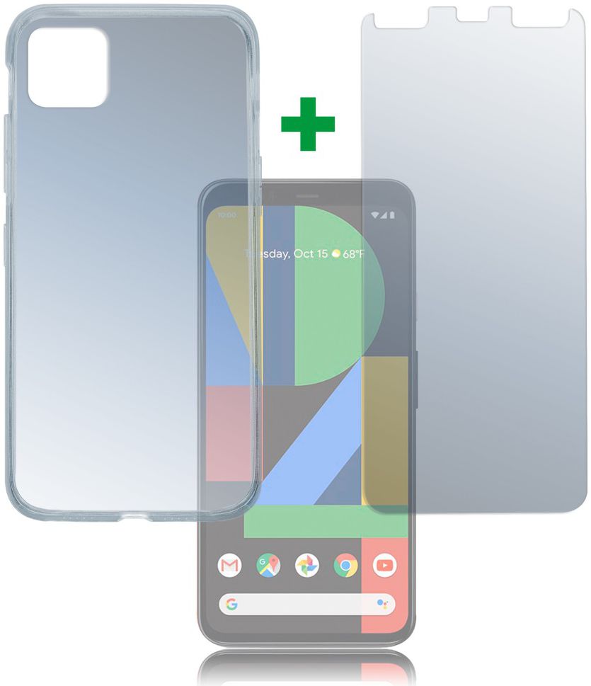 4smarts 360° Protection Limited Cover Google Pixel 4 Transparant afbeelding 1