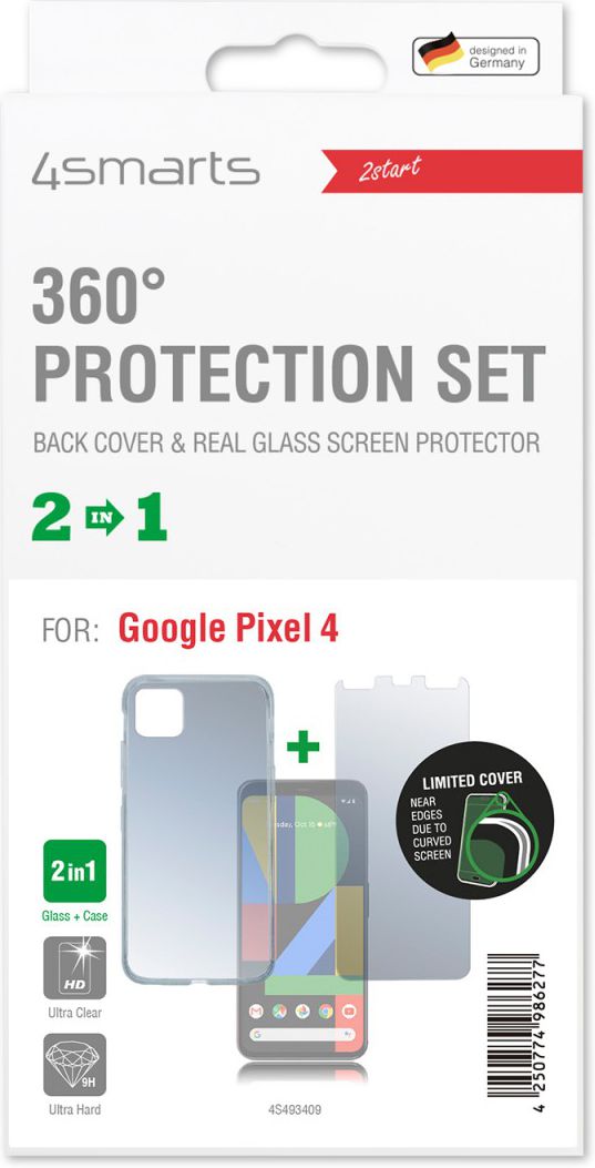 4smarts 360° Protection Limited Cover Google Pixel 4 Transparant afbeelding 2