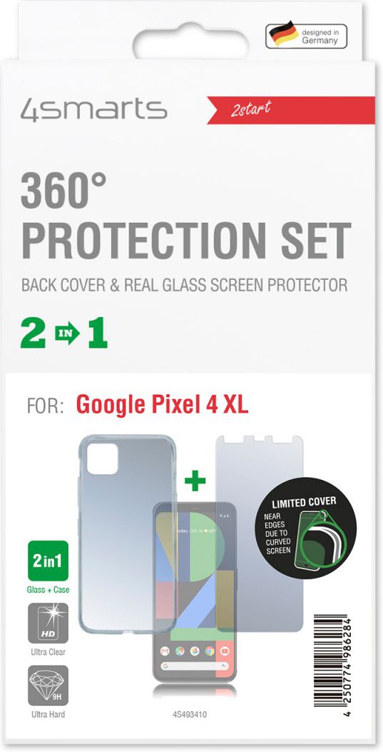4smarts 360° Protection Limited Cover Google Pixel 4 XL Transparant afbeelding 2