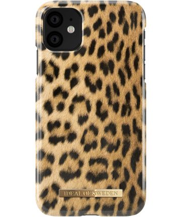 iDeal of Sweden Fashion Apple iPhone 11 Hoesje Wild Leopard Hoesjes