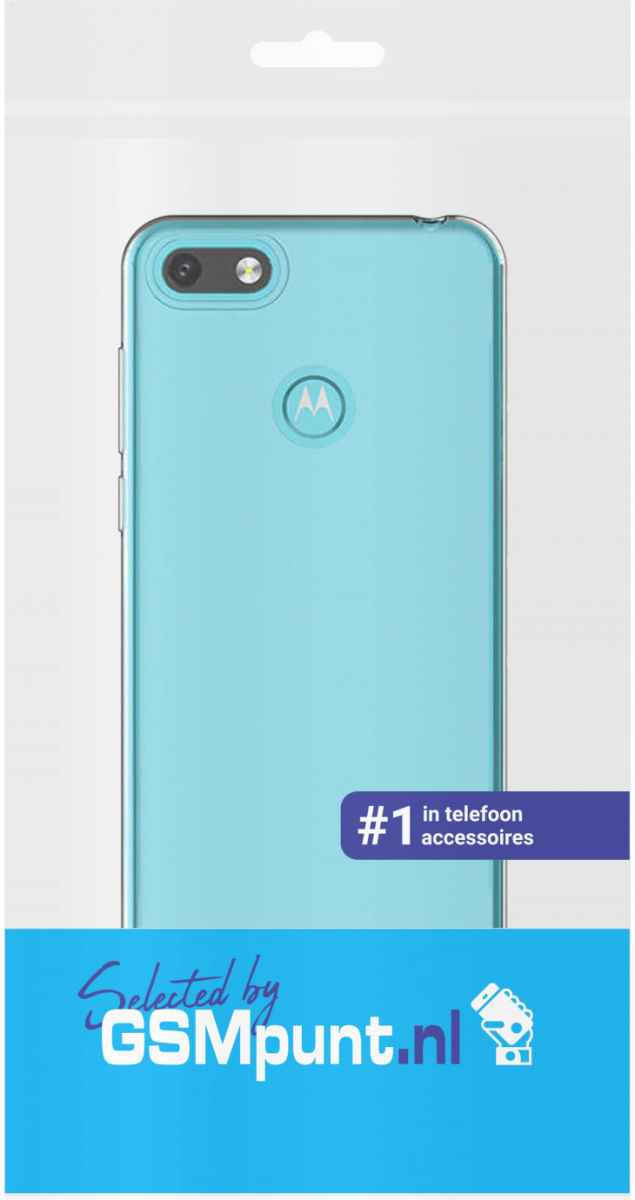 Motorola Moto E6 Play Hoesje Dun TPU Transparant afbeelding 2
