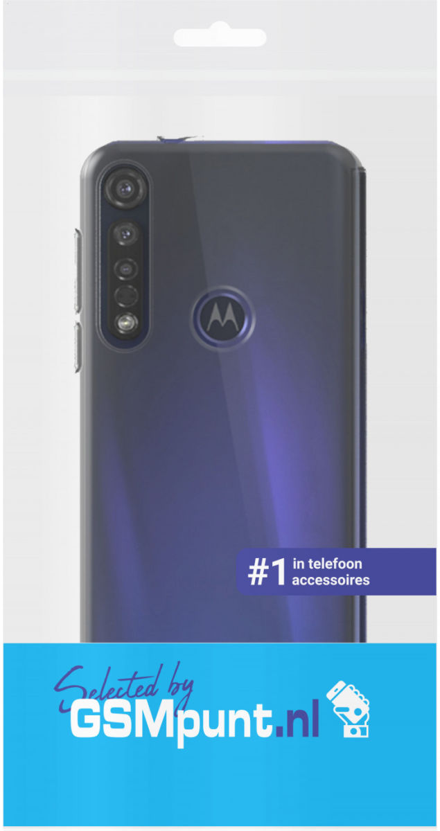 Motorola Moto G8 Plus Hoesje Dun TPU Transparant afbeelding 3
