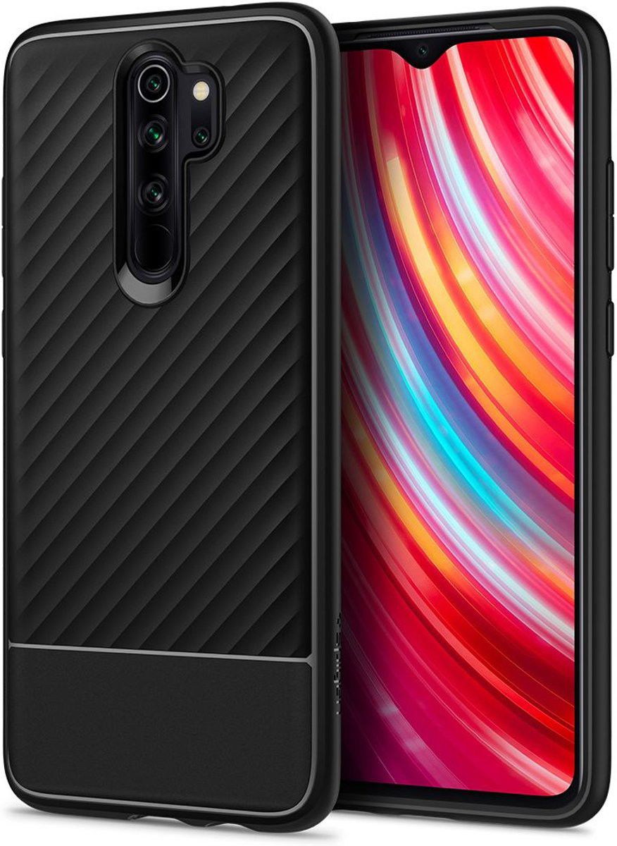 Spigen Core Armor Xiaomi Redmi Note 8 Pro Hoesje Zwart afbeelding 1