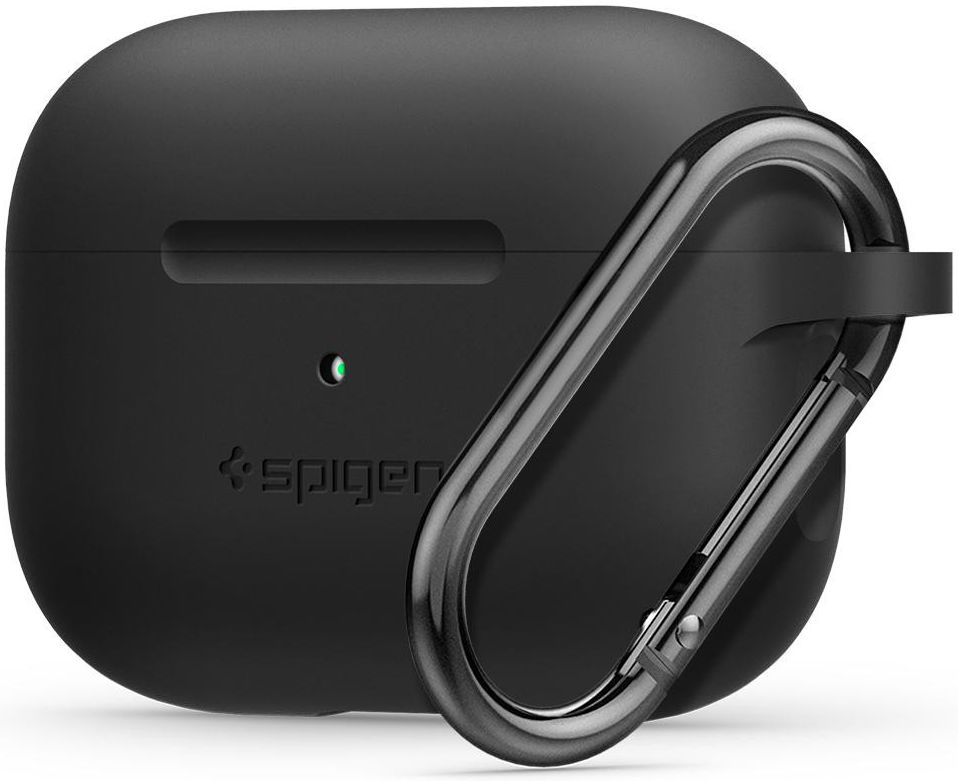 Spigen Silicone Fit Apple AirPods Pro Hoesje Zwart afbeelding 2
