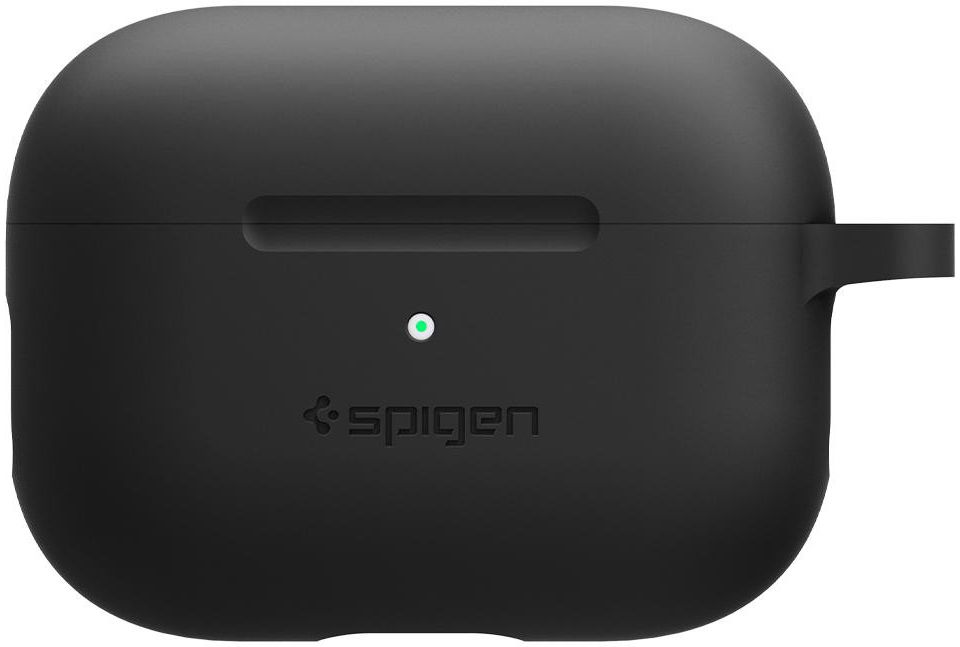 Spigen Silicone Fit Apple AirPods Pro Hoesje Zwart afbeelding 3