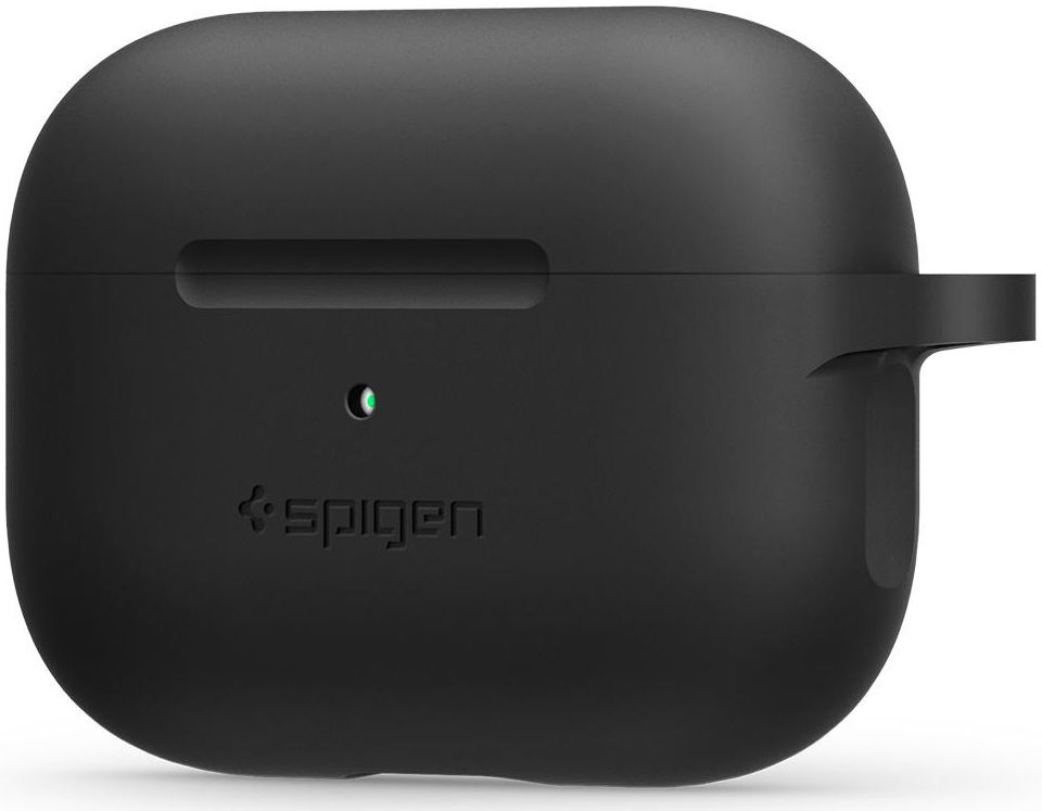 Spigen Silicone Fit Apple AirPods Pro Hoesje Zwart afbeelding 4