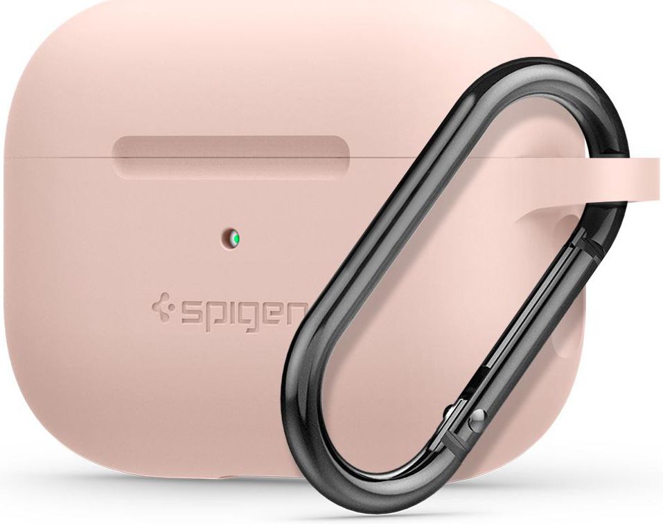 Spigen Silicone Fit Apple AirPods Pro Hoesje Roze afbeelding 2